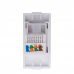 1/2 Module  INTERNET CAT5 RJ45- GREY