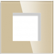 1-Glass Frame 86*86mm - GOLD