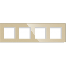 4-  Frame Glass 86*299mm - GOLD