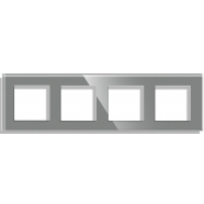 4-  Frame Glass 86*299mm - GREY