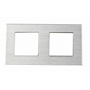 Solid Aluminum Double Frame 157*86mm- NATURAL